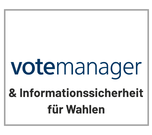 votemanager und Informationssicherheit