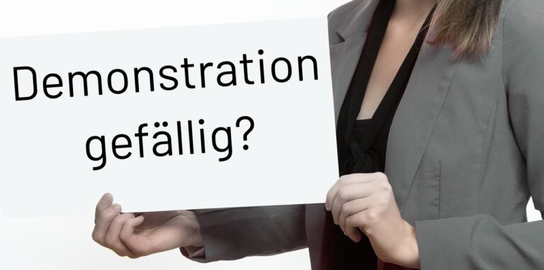 Demo gefällig?