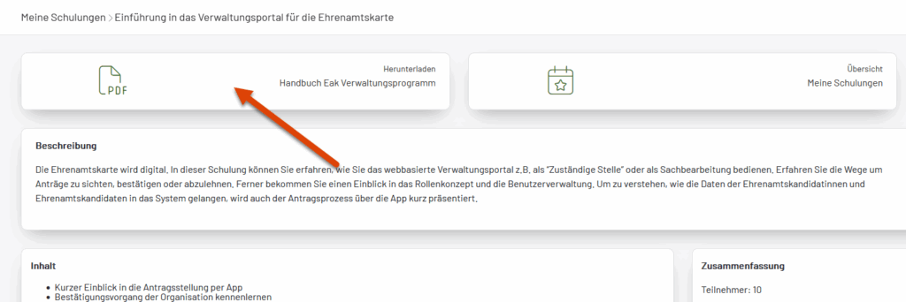 Downloadbereich von Skripten.