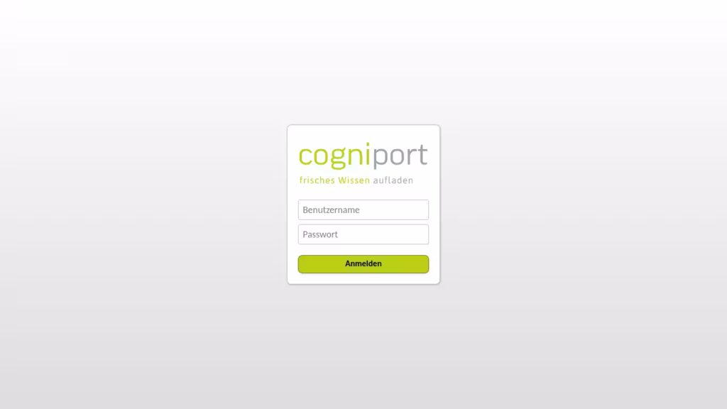 Der virtuelle Desktop der cogniport steht für einige Schulungsformate zur Verfügung